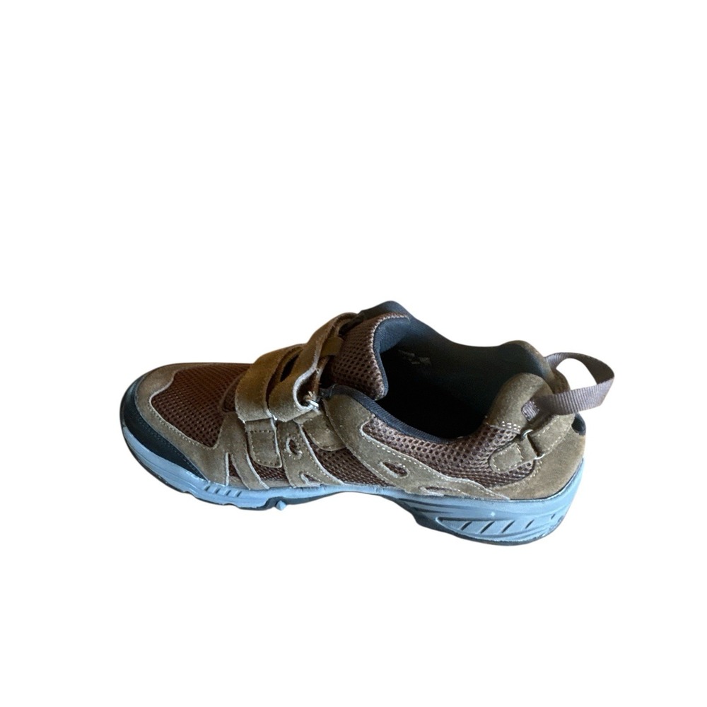 APEX Balance Brown Strap Shoe Walk Hiker Men's Sz 11.5 Added Traction Cushioning - Picture 7 of 11